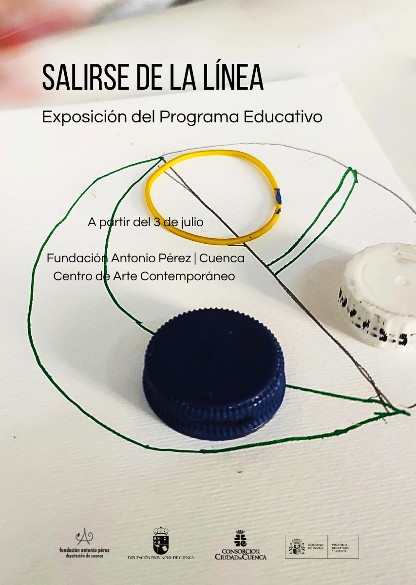 Cartel_web_Programa educ_854x1200 Salirse de la línea, exposición Programa Educativo de la FAP_Cuenca