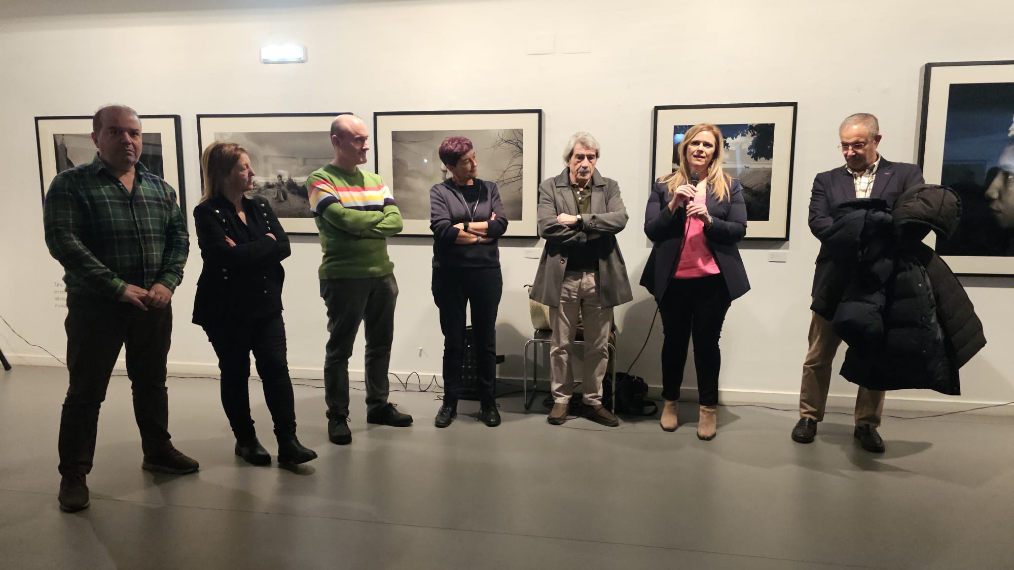 Inauguración exposición Tofiño