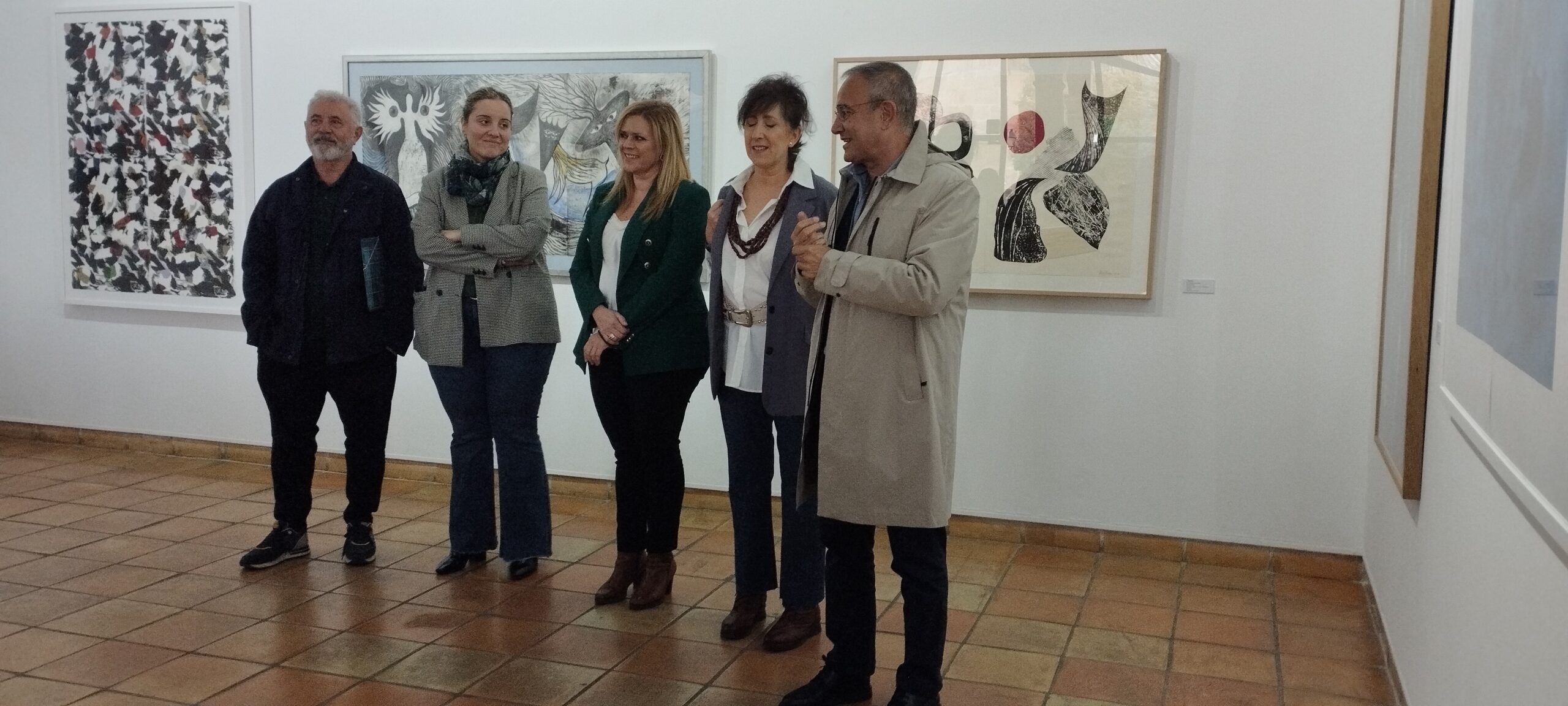 Inauguración III Premio Grabado