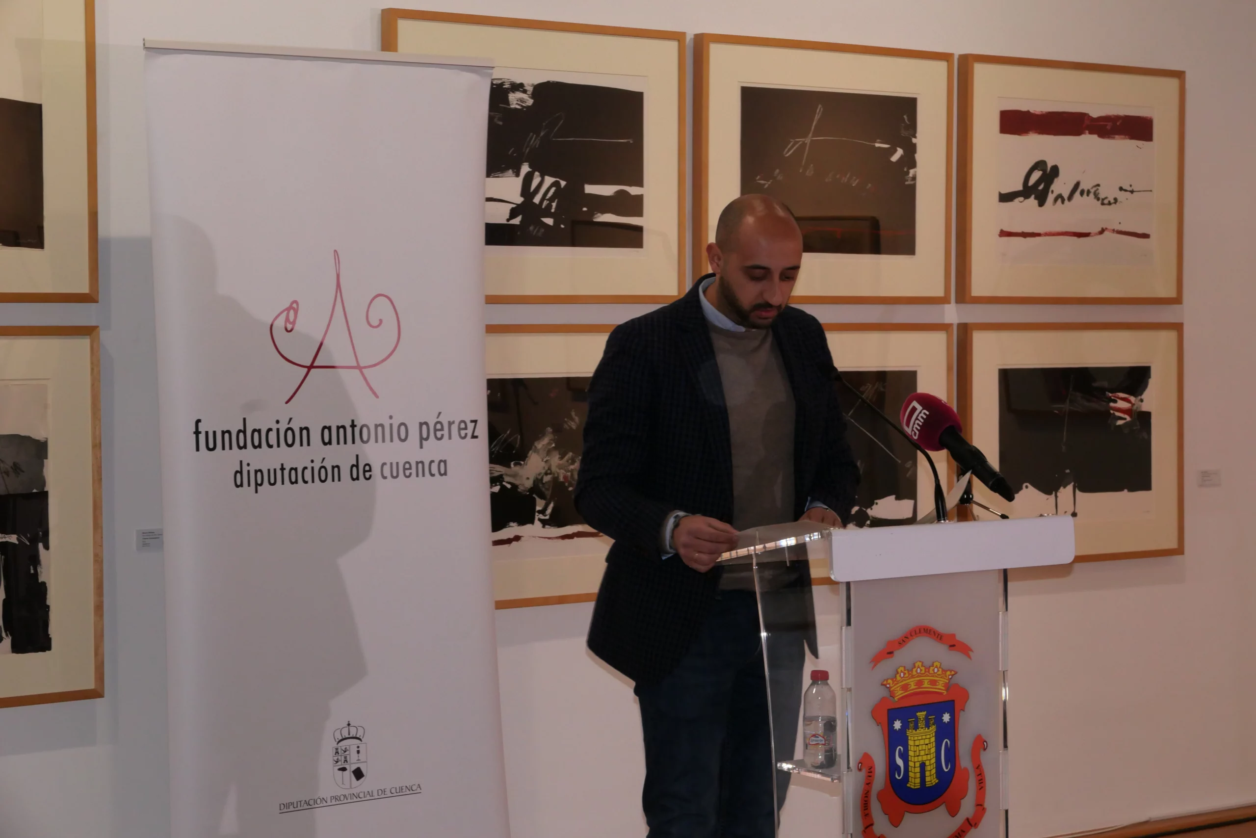 Ramón Freire, profesor de Grabado en la Facultad de Bellas Artes de Cuenca